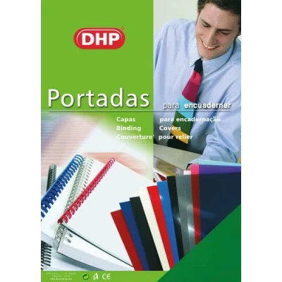 Imagen de Pack de 100 Portadas para Encuadernar PVC, Transparente, Formato A4, 0,18 mm Grosor, Verde