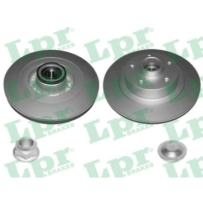Imagen de SAMKO R1080PRCA Disco de freno 290 11 5 macizo revestido con juego cojinetes rueda, anillo sensor ABS, caperuza accesorios