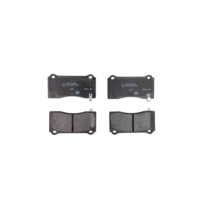 Imagen de HELLA 8DB 355 040 861 Juego de pastillas freno con avisador acústico desgaste TESLA: Model Y