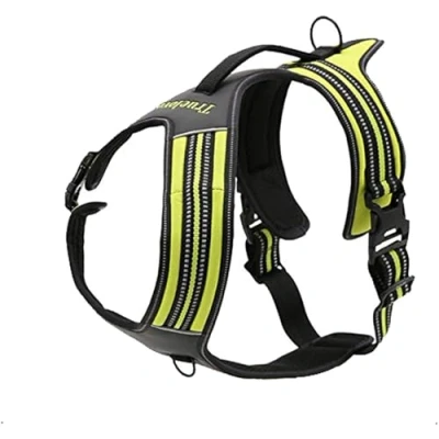 Imagen de Arnés para perros Truelove TLH5551 que evita tirones con apertura en cuello acolchado y suave, material reflectante 3M, capa externa resistente Oxford mayores