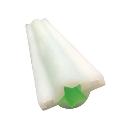 Imagen de molde de silicona en forma estrella Columna tubo jabón hecho a mano Suministros Herramienta DIY Vela Pastel chocolate Mousse Pan Herramientas para hornear (estrella)