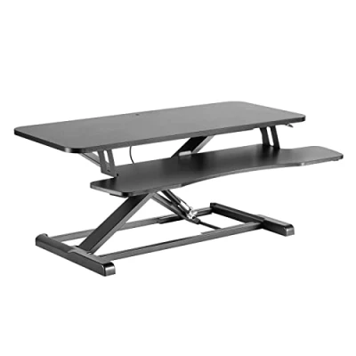 Imagen de Toboli Convertidor de escritorio pie 95x40cm altura ajustable bandeja teclado para portátiles