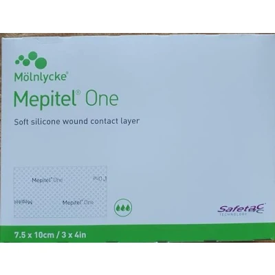 Imagen de Mepitel compresa One silicona interfaz 7,5 x 10 cm Pack de