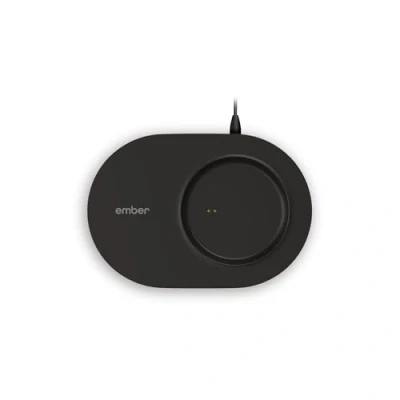Imagen de Posavasos de Carga Ember 2: para Tazas Viaje Inteligentes con Control Temperatura Ember, Cargador Adicional aplicación y Temperatura, Negro