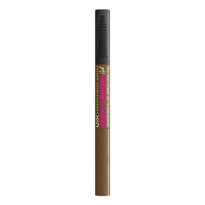 Imagen de NYX Professional Makeup Zero to Brow, Gel rellenador de cejas, Acabado natural natural, Larga duración hasta 2 días, Tono: Taupe