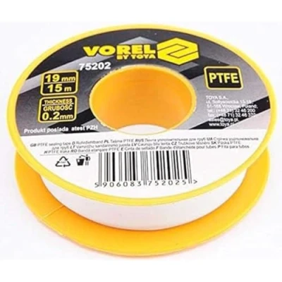 Imagen de VOREL 75202 ptfe cinta 15mx19mmx0.2mm
