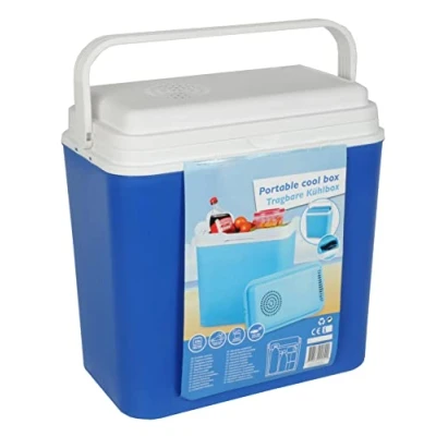 Imagen de All Ride Nevera Portable 12V Box Térmico 22 L Azul para Coche Viajes Mar Campamento