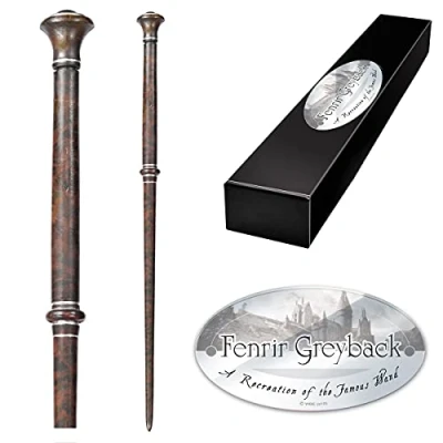 Imagen de The Noble Collection Fenrir Greyback Varita de Personaje
