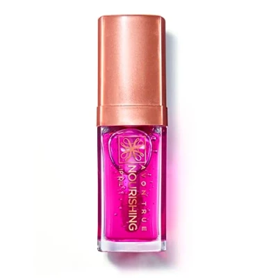 Imagen de AVON Aceite Labial Nutritivo Tono Blossom Hidratación Enriquecido con Aceites Nutritivos de Jojoba, Aguacate y Coco Vitamina E Color Rosa
