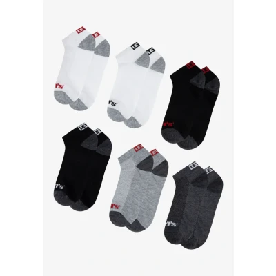 Imagen de Levi&#039;s LOW CUT 6 PACK Unisex Calcetines para niños, Talla: 27 35, Dark grey heather