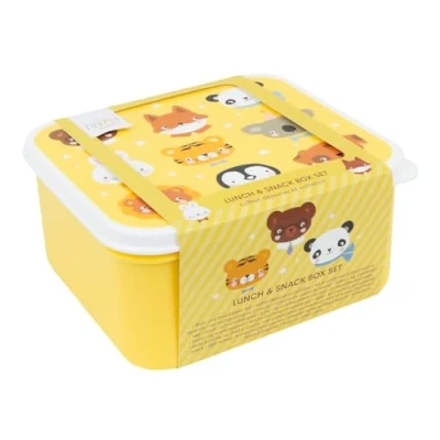 Imagen de 4 Cajitas Almuerzo y Snacks Animal Friends