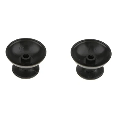 Imagen de 2pcs Palancas Reemplazos para Controlador Joystick PS3 de Color Negro