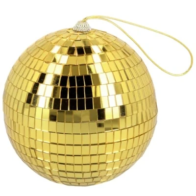 Imagen de Boland Bola de discoteca brillante, diámetro aprox. 15 cm, Disco Fever, decoración colgante, para fiesta o Nochevieja