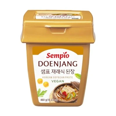Imagen de Pasta de Soja Coreana Sempio Doenjang (460g) Sabor Umami, Auténtica Salsa Miso Tradicional Vegana y Libre Conservantes