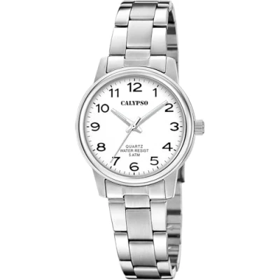 Imagen de CALYPSO Reloj Mujer K5865/1 Basic Caja de Acero Inoxidable 316l Plateado