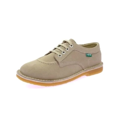 Imagen de Kickers Derbies CUIR Karma Zapatos con cordones, Mujer, Talla: 40, Beige Piel