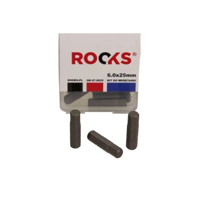 Imagen de ROOKS OK 07.0025 Kit de puntas tornillo Caja plástico 10