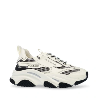 Imagen de Steve Madden Possessione Zapatillas, Mujer, Talla: 36, Ecru Zapatos