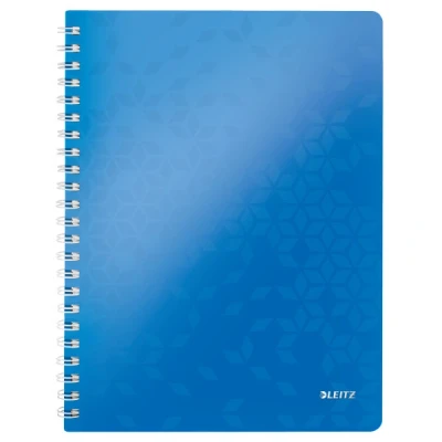 Imagen de Leitz Wow Cuaderno de tapa rígida, A4, Azul (Metallic Blue)