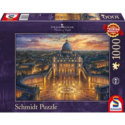 Imagen de Schmidt Spiele Thomas Kinkade, Vaticano, puzle de 1000 Piezas, Multicolor (59628)