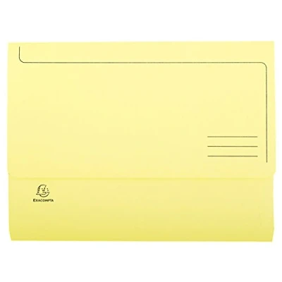 Imagen de Exacompta 47979E Lote de 10 Bolsas Super 250, Color Amarillo