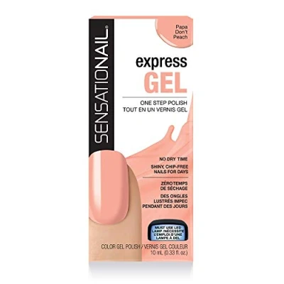 Imagen de Sensationail Express Gel Esmalte de Uñas Color 239 Papa Don&#039;t Peach 10 ml