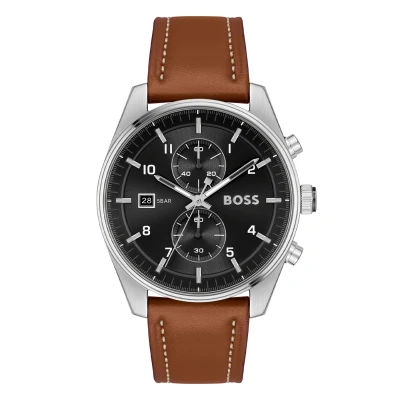 Imagen de BOSS Skytraveller Cronógrafo, Hombre, Talla: One Size, Brown/black