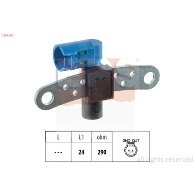 Imagen de FACET 9.0540 Sensor de Cigueñal Made in Italy OE Equivalent RENAULT: CLIO 3, 2, Kangoo I, DACIA: Logan I Berlina, Sandero
