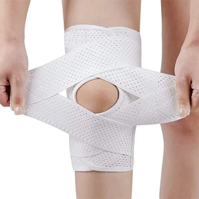 Imagen de Rodillera Deportivas Ajustable Menisco y Ligamentos con Estabilizadores Laterales Almohadillas de Rótula Para Dolor Artritis, Correr, Voleibol, Béisbol, Hombres Mujeres(XL)