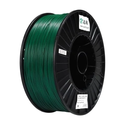 Imagen de eSUN Filamento PLA+ 1.75mm, Mejorado Tenacidad Impresora 3D PLA Plus, Precisión Dimensional +/ 0.03mm, 3KG Carrete (6.6 LBS) para de Impresión 3D,Verde pino