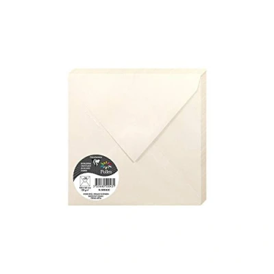 Imagen de Clairefontaine 50023 C Pack de 20 sobres 16,50 x 0,10 cm, color Ivoire Irisé