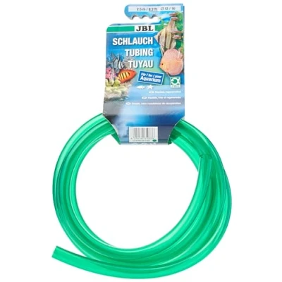 Imagen de JBL Manguera de agua para acuarios, 2.5 m, 12/16 mm diámetro, color verde