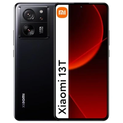 Imagen de Xiaomi Smartphone 13T 5G, sistema de cámara triple Leica 50 MP, pantalla AMOLED 144 Hz, procesador MediaTek Dimensity 8200 Ultra, batería 5000 mAh 12 GB + 256 (negro brillante)