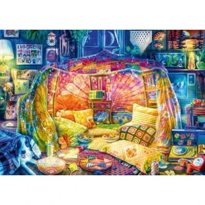 Imagen de Schmidt Spiele 59742 Acogedora Cueva Puzzle 1000 Piezas, Multicolor