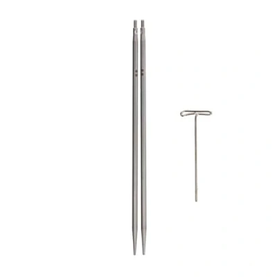 Imagen de ChiaoGoo Needle with Interchangeable Tip, Silver, 1.75mm (US 00) [M]