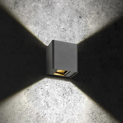 Imagen de LCD Aplique LED de exterior 5030 up/down grafito