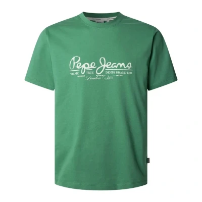 Imagen de Pepe Jeans Dumas Camiseta estampada, Hombre, Talla: XXL, Pop green