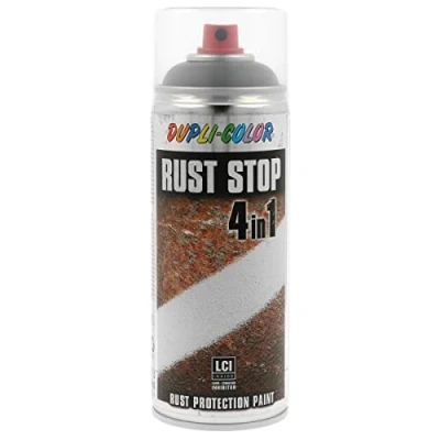 Imagen de Duplicolor 179334 Spray con Efecto Inoxidable, Color Gris Hierro Mate, 400 ml