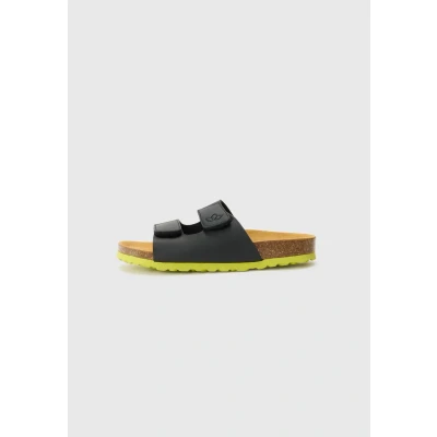 Imagen de LICO Bioline Sandalias para niños, Talla: 28, Black/lemon Zapatos