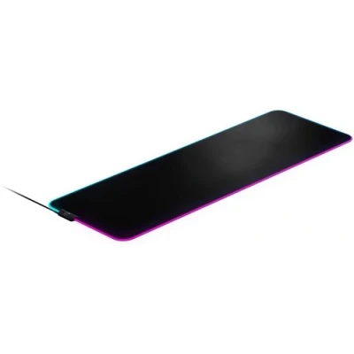 Imagen de Alfombrilla gaming SteelSeries QcK Prism Cloth XL, Negro