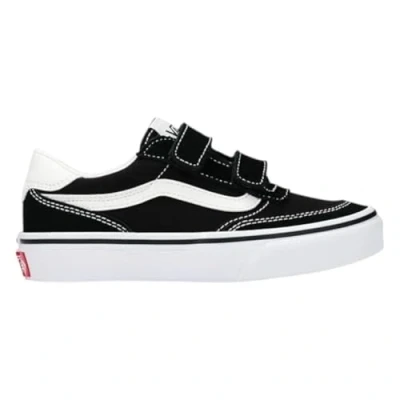 Imagen de Vans Brooklyn LS V, Zapatillas, Gamuza Lona Negro Blanco, 34 EU