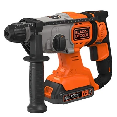 Imagen de BLACK+DECKER BCD900D1S, Martillo SDS Plus 18V con 1 Batería 2.0 Ah