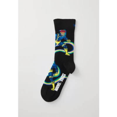 Imagen de Happy Socks MARVEL Cyclops SOCK Unisex Calcetines, Talla: 41 46, Black