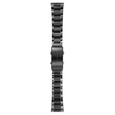 Imagen de pininfarina Correa de reloj acero inoxidable 316L 22 mm, híbrida, con liberación rápida, resistente al agua, color gris claro