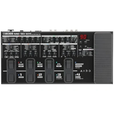 Imagen de Multiefectos de guitarra BOSS ME 90 Procesador todo en uno 11 modelos ampli AIRD integrados 60 efectos procedentes del GT 1000 8 conmutadores pedal multifunción