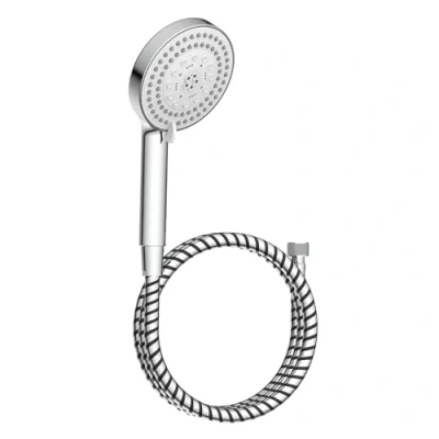 Imagen de Eisl DX5081 C Storm Juego de ducha mano con ajustes, manguera ducha, cromada