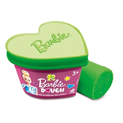Imagen de Liscianigiochi Lisciani, Barbie Dough, Botes en Forma de corazón, Plastilina, 100 g, 88737 Juego Creativo para niñas a Partir 3 años, Multicolor (88737)