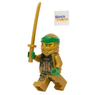 Imagen de LEGO Ninjago: Golden Ninja Lloyd Garmadon Minfiigure con Katana