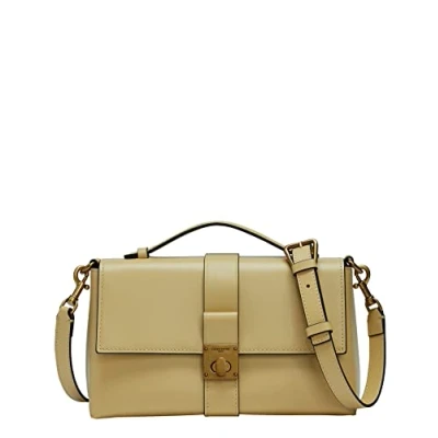 Imagen de Liebeskind Sade Crossbody, M para Mujer, champán, Medium (HxBxT 16cm x 26cm 11cm)