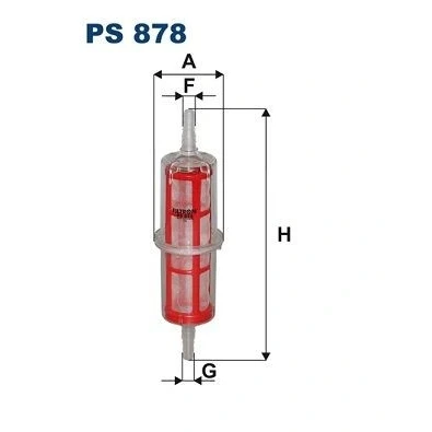 Imagen de FILTRON PS 878 Filtro Combustible de tubería 9